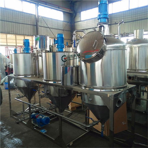 生产茶籽油机器 茶籽油压榨精炼设备 精炼机 礼盒装茶籽油设备